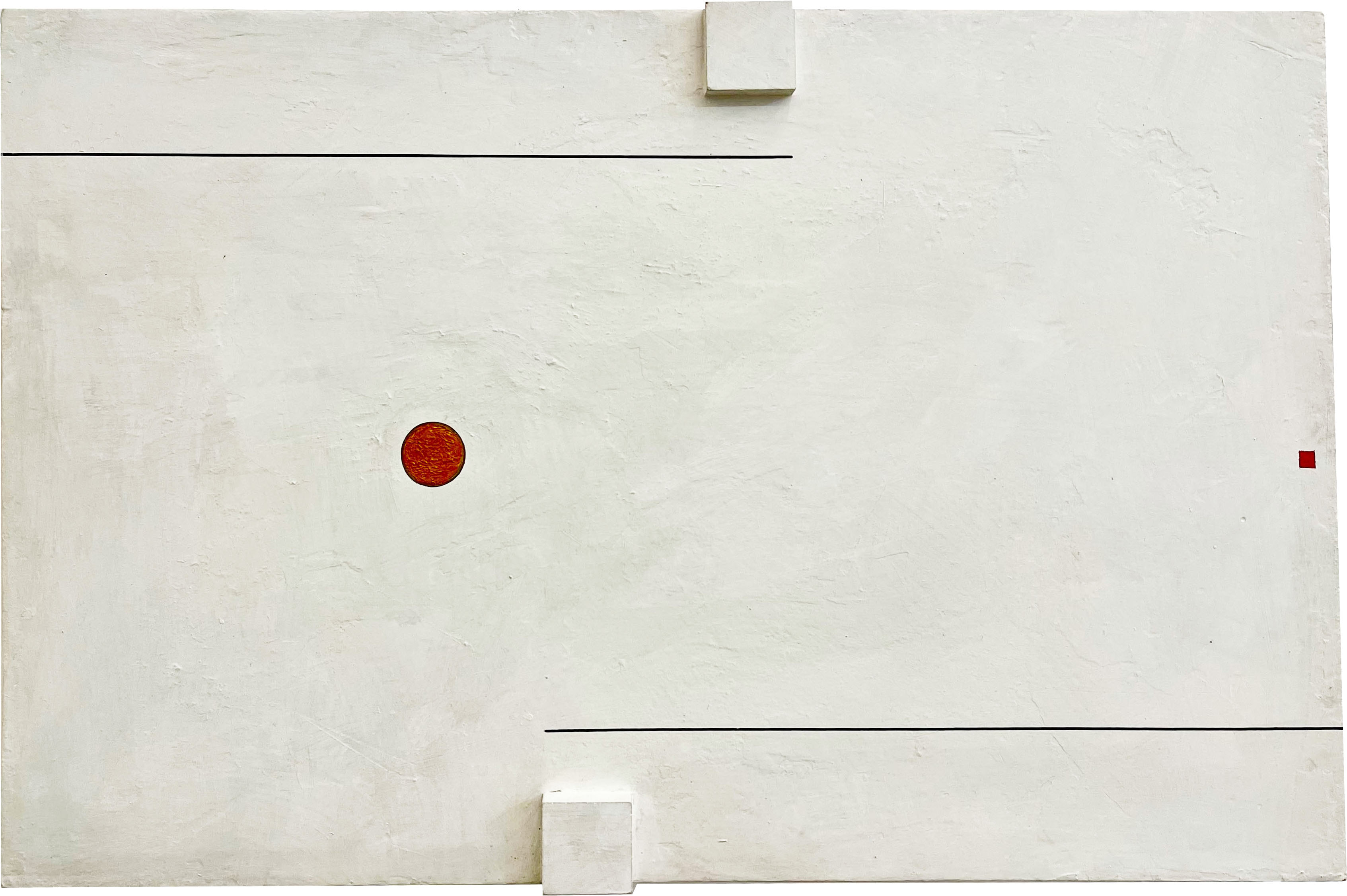 09. Almandrade, Sem títilo, 1979, Acrílica sobre tela e madeira, 31 x 47 cm