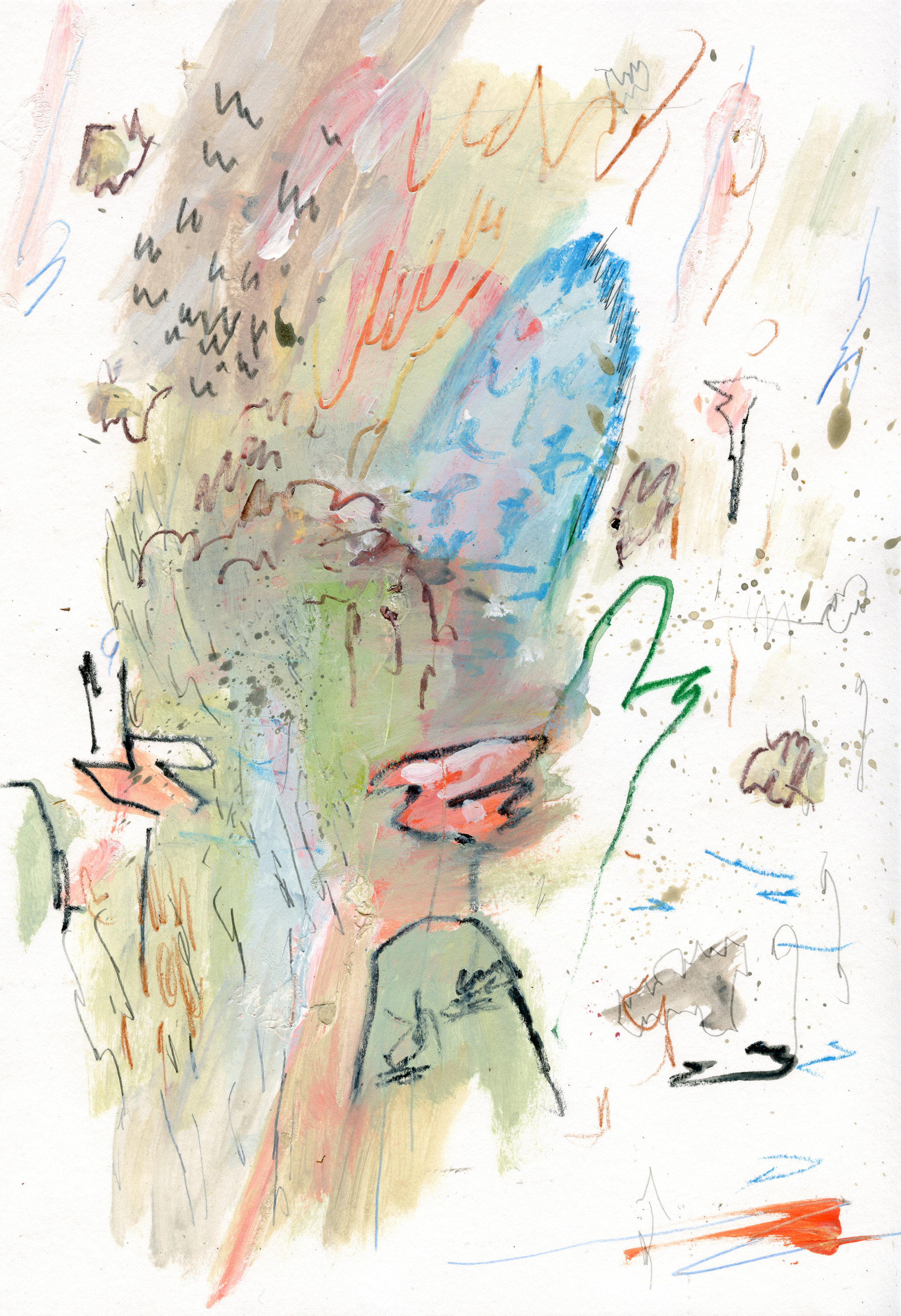 30. GaKO. Art Alexandre Furcolin, 27 do caderno The River, 2022, 30 x 20 cm
