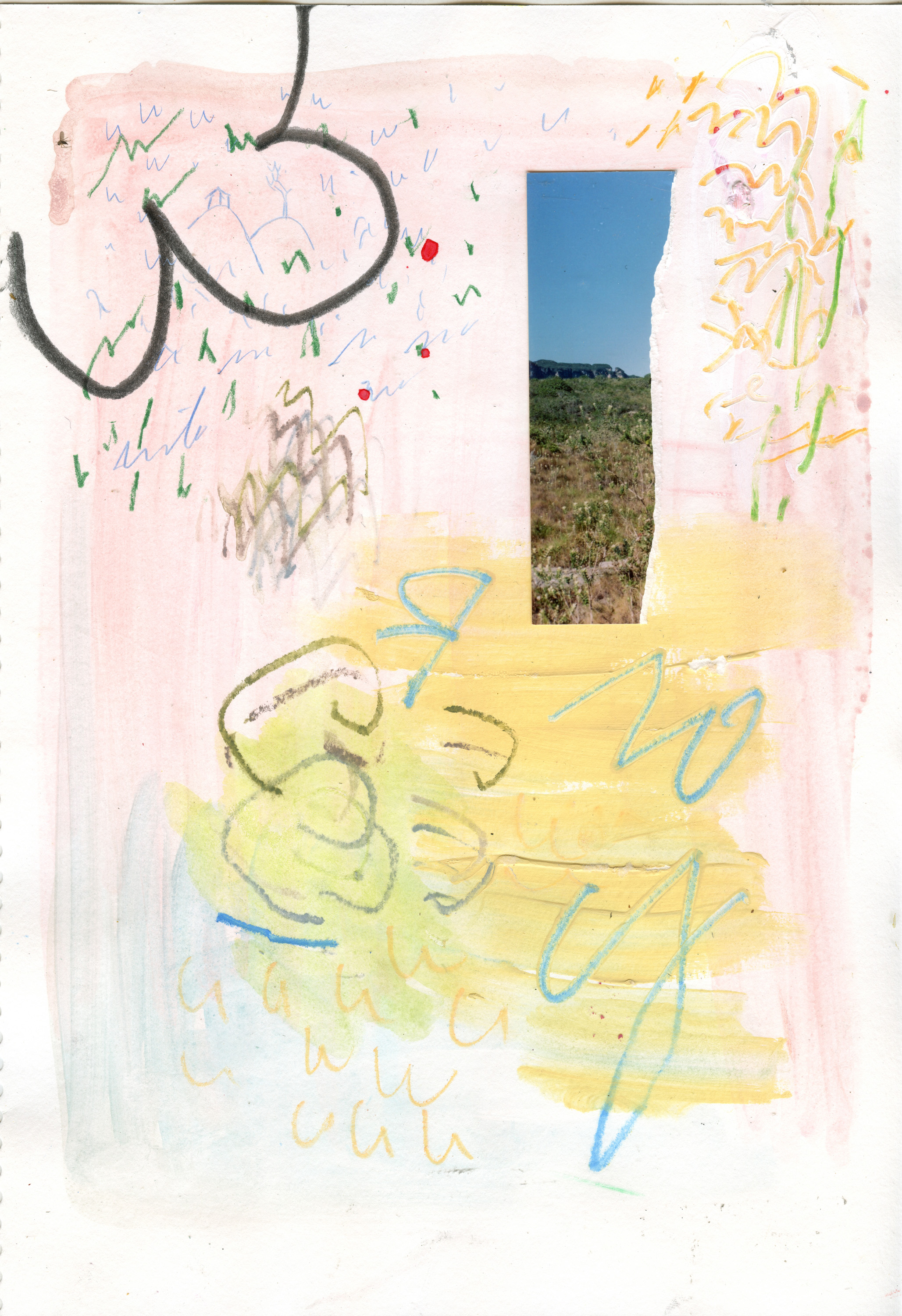 35. GaKO. Art Alexandre Furcolin, 11 do caderno The River, 2022, 30 x 20 cm