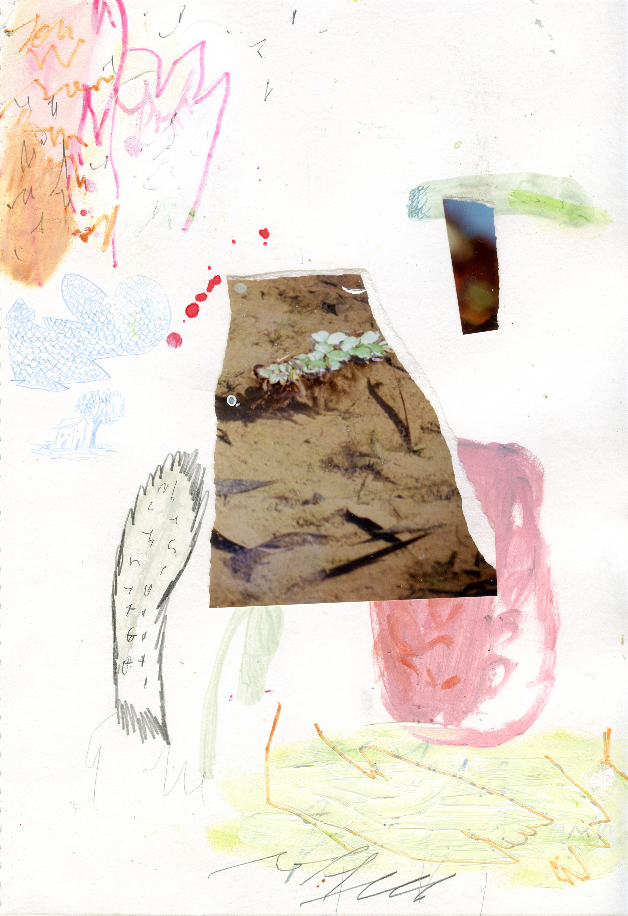 36. GaKO. Art Alexandre Furcolin, 5 do caderno The River, 2022, 30 x 20 cm