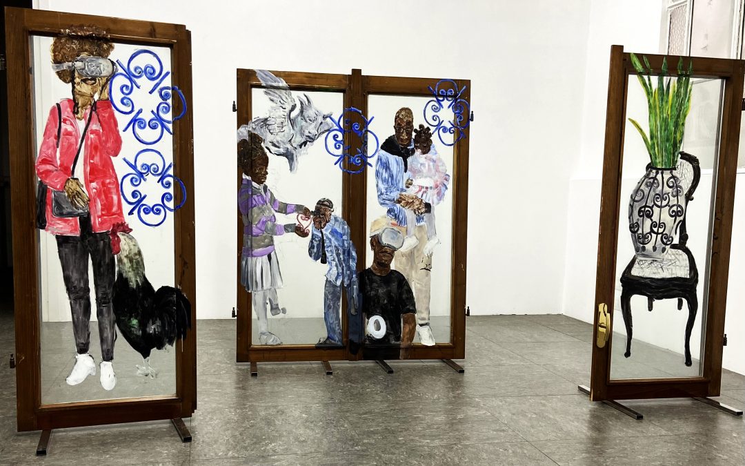“PROFECIA” Matheus Marques Abu na Plain Gallery, Milão, Itália