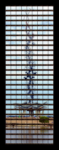 Gab Arte k2o art Thomas Kellner.Torre de TV de Brasília, Lucio Costa.Brasília, Brasil.136x54cm.2007