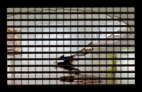 80. GaKO art. Thomas Kellner.Interior do Palácio do Itamaraty, Oscar Niemeyer.Brasília, Brasil.71x110cm.2008