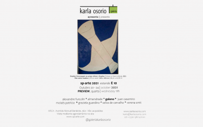 A Galeria Karla Osorio apresenta o projeto SIGNO-SIGNIFICANTE- SIGNIFICADO na SP Arte 2021