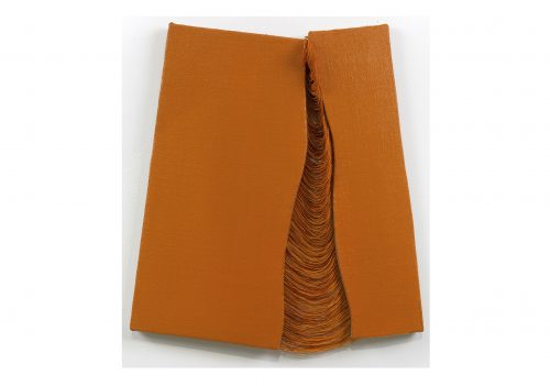 Graziela Guardino
Hiatus I
Acrílica sobre linho belga desfiado
40 x 33 x 1cm