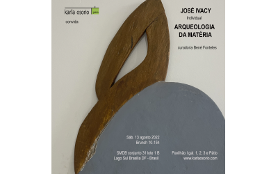 “ARQUEOLOGIA DA MATÉRIA”, de José Ivacy Souza