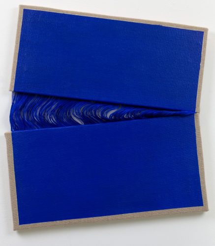 Graziela Guardino
Hiatus IX
Acrílica sobre linho belga desfiado
47 x 40 x 1cm