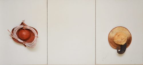 Bené Fonteles
Sem título 3 – Série Sertão tríptico, 2020
Untitled 3 - Sertão Series, triptych
130 x 97 x 12 cm cada