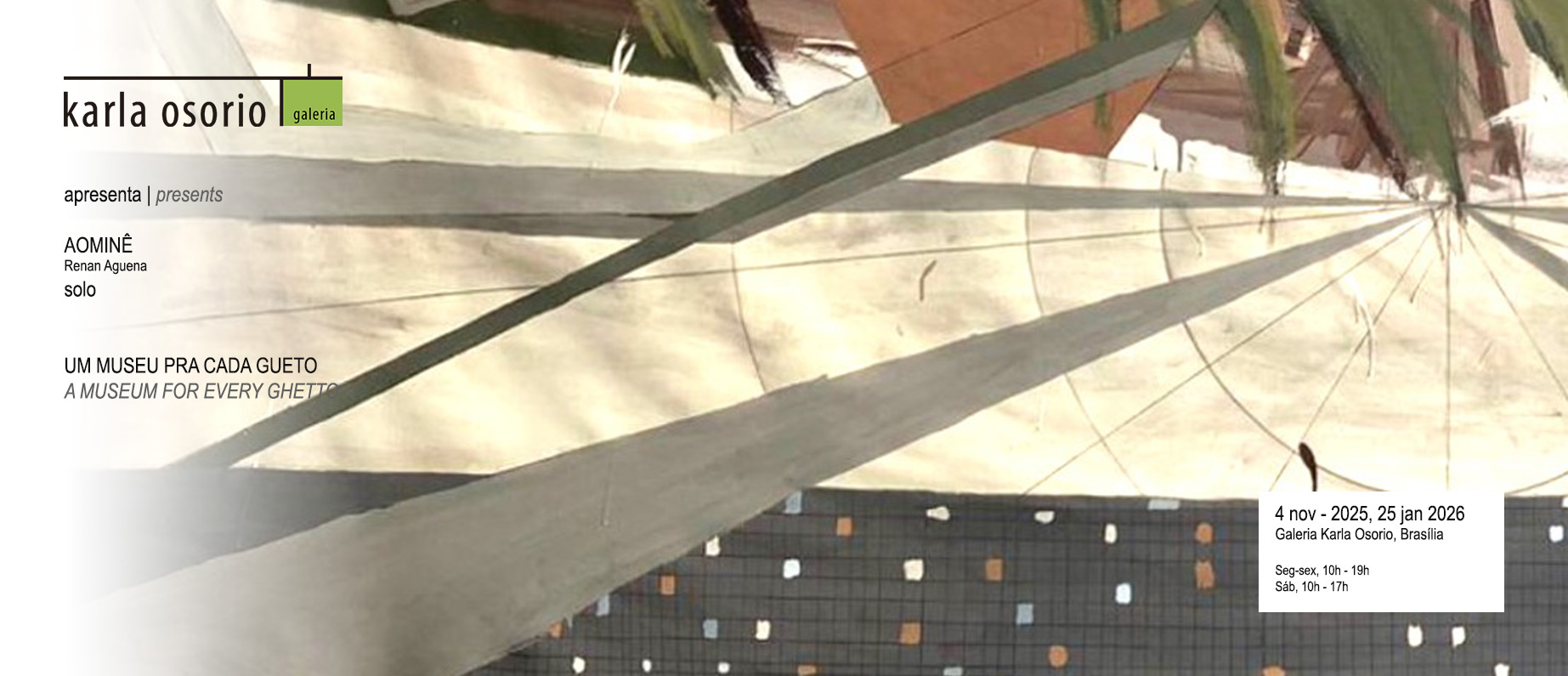 Aominê, um museu para cada gueto.