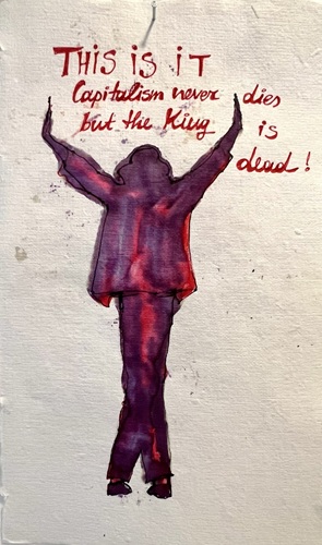 Demi Kaia
Sem título, diário pág. 01 | Untitled, diary page 01, 2011
Tinta e lápis sobre papel | Ink and pencil on paper
22 x 14 cm | 8 x 5 in