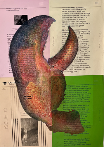 Demi Kaia
Garra de lagosta | Lobster Claw. 2025
Lápis sobre papel | pencil on paper
60 x 42 cm | 23 x 16 in