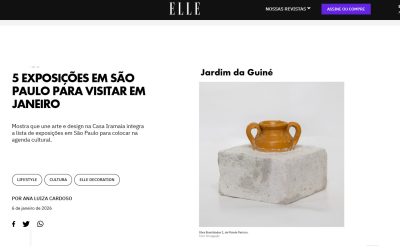 Jardim da Guiné, uma das 05 exposições imperdíveis em São Paulo